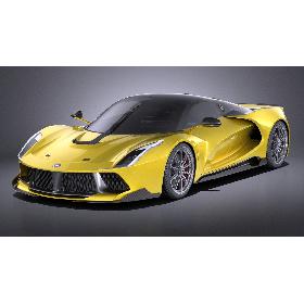 3D Generic SuperCar 2017